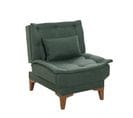 Chaise / Fauteuil Convertible Lefkadao Tissu Vert