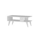 Table Basse Style Scandinave Jatte L90xh40cm Blanc