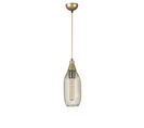 Suspension Style Industriel Abat-jour Bouteille Filaire Grillo Métal Or