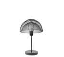 Lampe à Poser Moderne Abat Jour à Grillage Louno D25cm Métal Noir