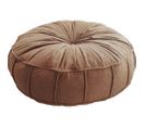 Coussin De Sol Effet Bouclette Teddy Marron