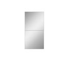 Lot De 2 Miroir Adhésifs Klarina L20xh20cm Argent