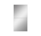 Lot De 2 Miroirs Adhésifs Klarina L30xh30cm Argent