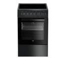 Cuisiniere Pose Libre - 4 Foyers Vitrocéramiques - Four Convection - 65 L - L 50 X H - Fss57100gac