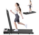 Tapis Roulant 2 En 1, Machine De Jogging Pour La Marche Et Le Bureau à Domicile