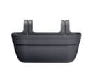 Balconnière En Plastique  Vibia Campana Easy Hanger Large Anthracite - 46 X 24 X 26,5 Cm