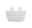 Balconnière En Plastique  Vibia Campana Easy Hanger Medium Blanc Soie - 36 X 24 X 26,5 Cm