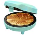 Gaufrier Pour Gaufres Classiques En Forme De Coeur, Revetement Anti-adhésifr, 700 W, Menthe