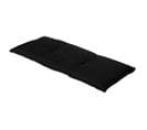 Coussin De Banc Panama 180x48 Cm Noir