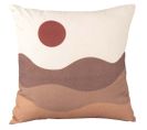 Coussin En Coton 45 X 45 Cm Sunset Sable