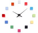 Horloge Cubique Diy Multicolore