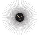 Horloge En Métal Peony 60 Cm Noir