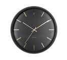 Horloge Globe Design Armando Breeveld Noir - Karlsson