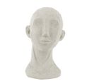 Statue Face Art Blanc