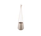 Cache-pot Design Suspendu Médium Skittlie - H. 66 Cm – Gris Chaud