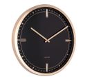 Horloge Dots et Batons D42cm Noir