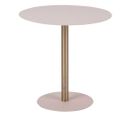 Table D'appoint En Métal Dex 50 Cm Gris Clair