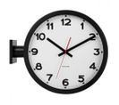 Horloge Murale Double Face H38cm Blanc