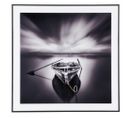 Cadre Et Photo D'art Noir Et Blanc Wandering Boat Noir