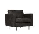 Bronco - Fauteuil En Simili - Couleur - Noir