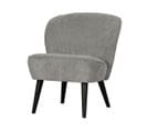 Fauteuil Moderne En Tissu Côtelé Sampaio