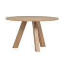 Rhonda - Table à Manger Ronde En Bois Ø129cm - Couleur - Bois Clair