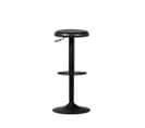 Isaac - Tabouret De Bar En Métal H81cm - Couleur - Noir