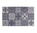 Tapis En Caoutchouc Motif Mosaique 76x45.5 cm