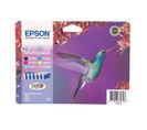 Cartouches D'encre Multipack T0807 Colibri Couleur