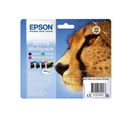 Multipack Cartouche D'encre T0715 Guépard Cyan, Jaune, Magenta Et Noir