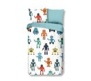 Housse De Couette Pour Enfants Robots 135x200 Cm