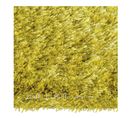 Tapis Longs Poils Shaggy 90x160 Rectangle Fait Main Vert Motif Uni Swing