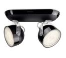 Myliving Plafonnier LED "dyna" 2 X 3 W Noir 532323016