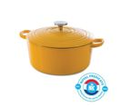 Bk Cookware H6075.528 Nature Bk Bourgogne Cocotte En Fonte- 6.7l - Revetement Émaillé