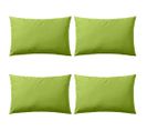 Oreiller D'extérieur 4 PCs 60 X 40 Cm Vert Pomme