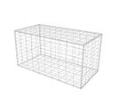 Panier De Gabion Acier Galvanisé 100x50x50 Cm