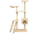 Arbre à Chat Avec Griffoirs En Sisal 150 Cm Beige