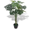 Plante Artificielle Avec Pot Monstera 70 Cm Vert