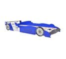 Lit Voiture De Course Pour Enfants 90 X 200 Cm Bleu