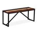 Banc 110 X 35 X 45 Cm Bois De Récupération Massif