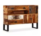 Buffet Bois Massif De Sesham 115 X 30 X 80 Cm