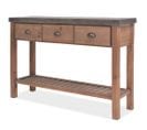 Table Console Bois Massif De Sapin 122 X 35 X 80 Cm