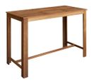 Table De Bar Bois D'acacia Solide 150 X 70 X 105 Cm