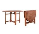 Table De Jardin 120 X 70 X 74 Cm Bois D'acacia Massif