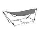 Hamac Avec Support Pliable Gris