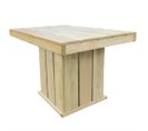 Table De Jardin 110x75x74 Cm Bois De Pin Imprégné