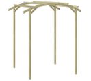 Pergola De Jardin 180x197x210 Cm Bois De Pin Imprégné