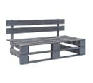 Banc Palette De Jardin Bois Gris