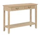 Table Console 110x35x80 Cm Bois