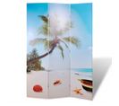 Paravent Pliable 120 X 170 Cm Plage